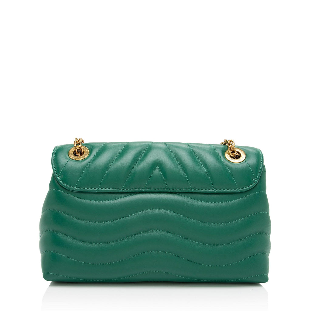 Louis Vuitton Calfskin New Wave GM Chain Bag (SHF-REaIr8)