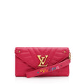 Louis Vuitton Calfskin New Wave Long Wallet (SHF-EjKLT8)