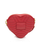 Louis Vuitton Limited Edition Calfskin New Wave Love Lock Heart Shoulder Bag