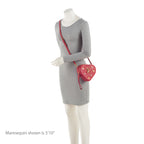 Louis Vuitton Limited Edition Calfskin New Wave Love Lock Heart Shoulder Bag
