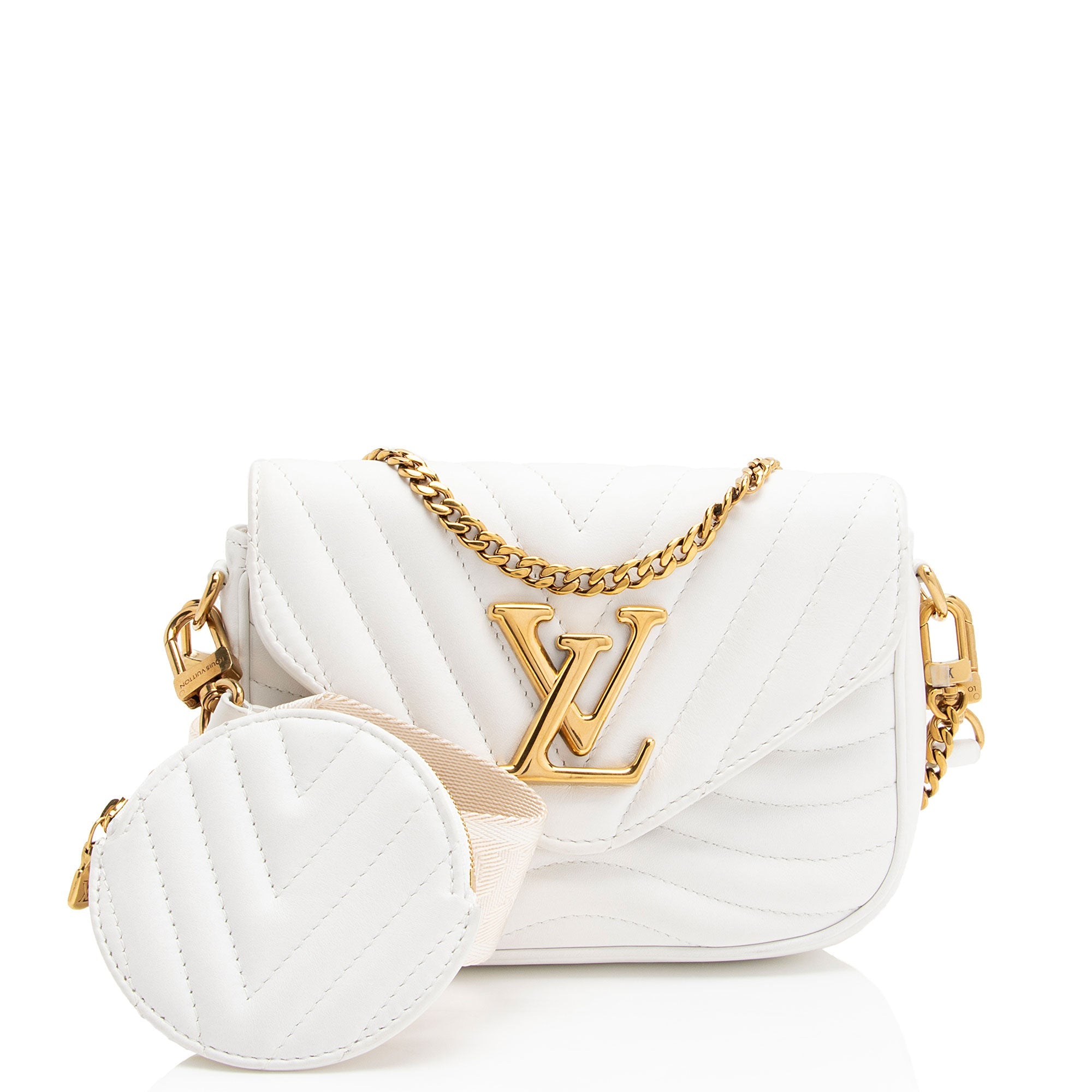 Louis Vuitton Calfskin New Wave Multi-Pochette Accessoires (SHF-drs6qS)