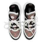 Louis Vuitton Calfskin Nylon Pop LV Archlight Sneakers - Size 7.5 / 37.5 (SHF-c5bGiQ)