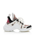Louis Vuitton Calfskin Nylon Pop LV Archlight Sneakers - Size 7.5 / 37.5 (SHF-c5bGiQ)