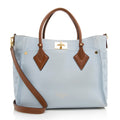 Louis Vuitton Calfskin On My Side MM Tote (SHF-21611)