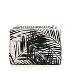 Louis Vuitton Calfskin Palm Print Twist MM Shoulder Bag (SHF-18828)