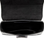 Louis Vuitton Calfskin Palm Print Twist MM Shoulder Bag (SHF-18828)