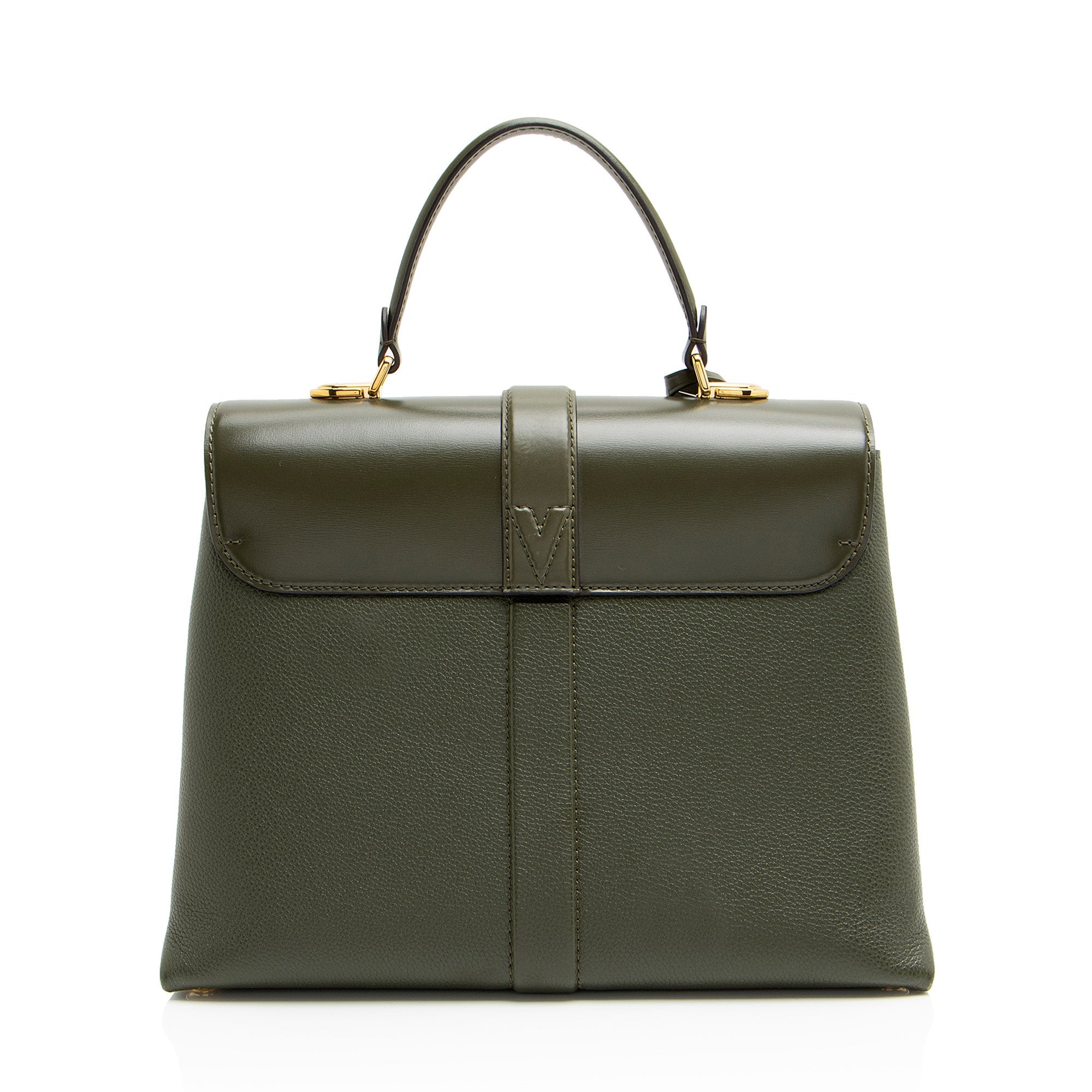 Louis Vuitton Calfskin Rose Des Vents MM Top Handle