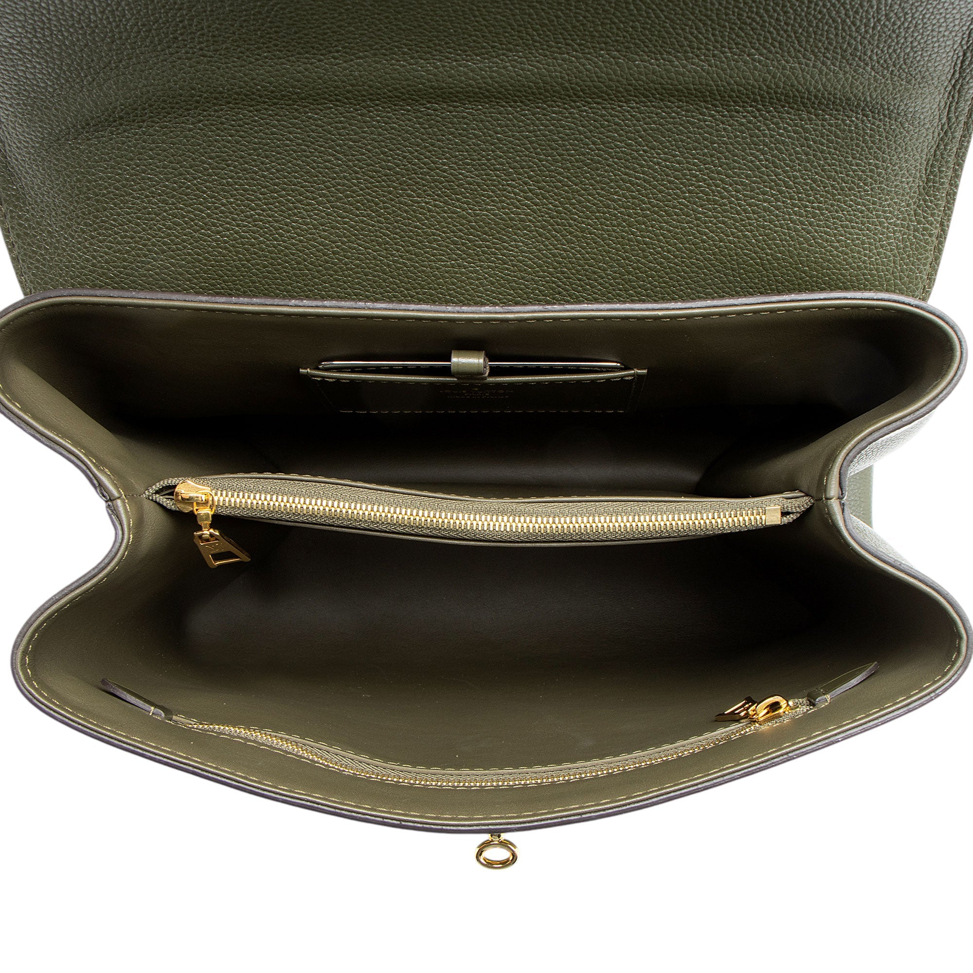 Louis Vuitton Calfskin Rose Des Vents MM Top Handle