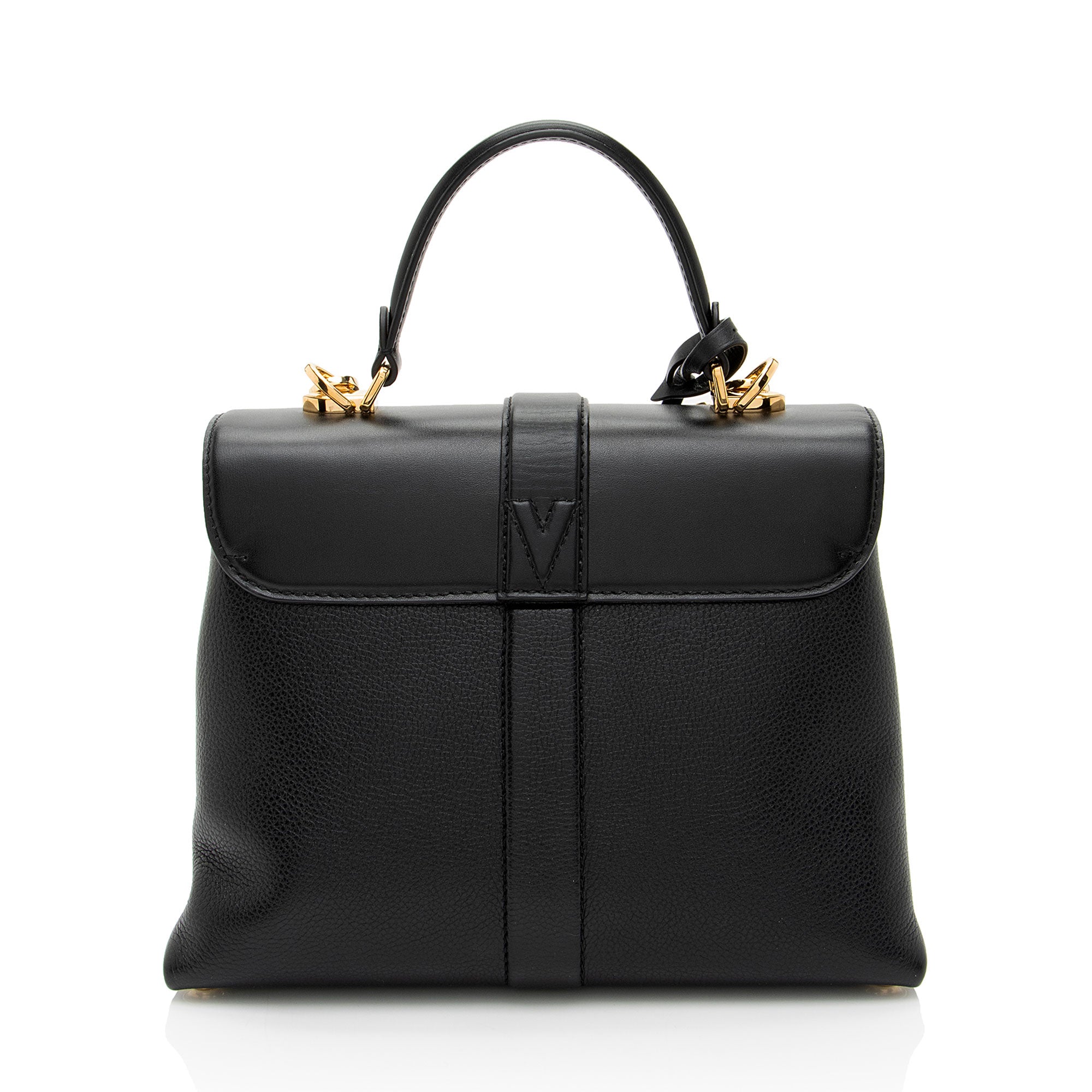 Louis Vuitton Calfskin Rose Des Vents PM Top Handle
