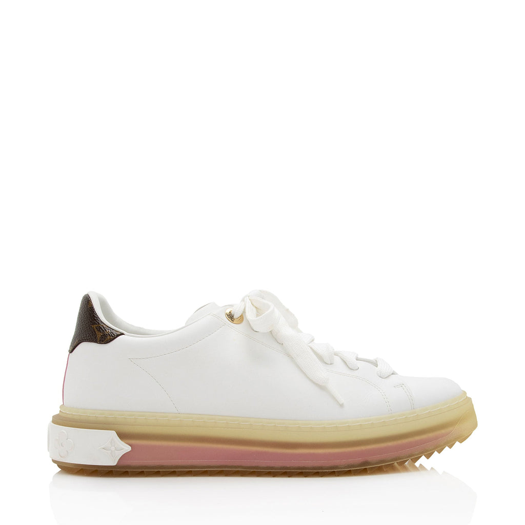 Louis Vuitton Calfskin Time Out Sneakers - Size 9 / 39 (SHF-1ytLxH)