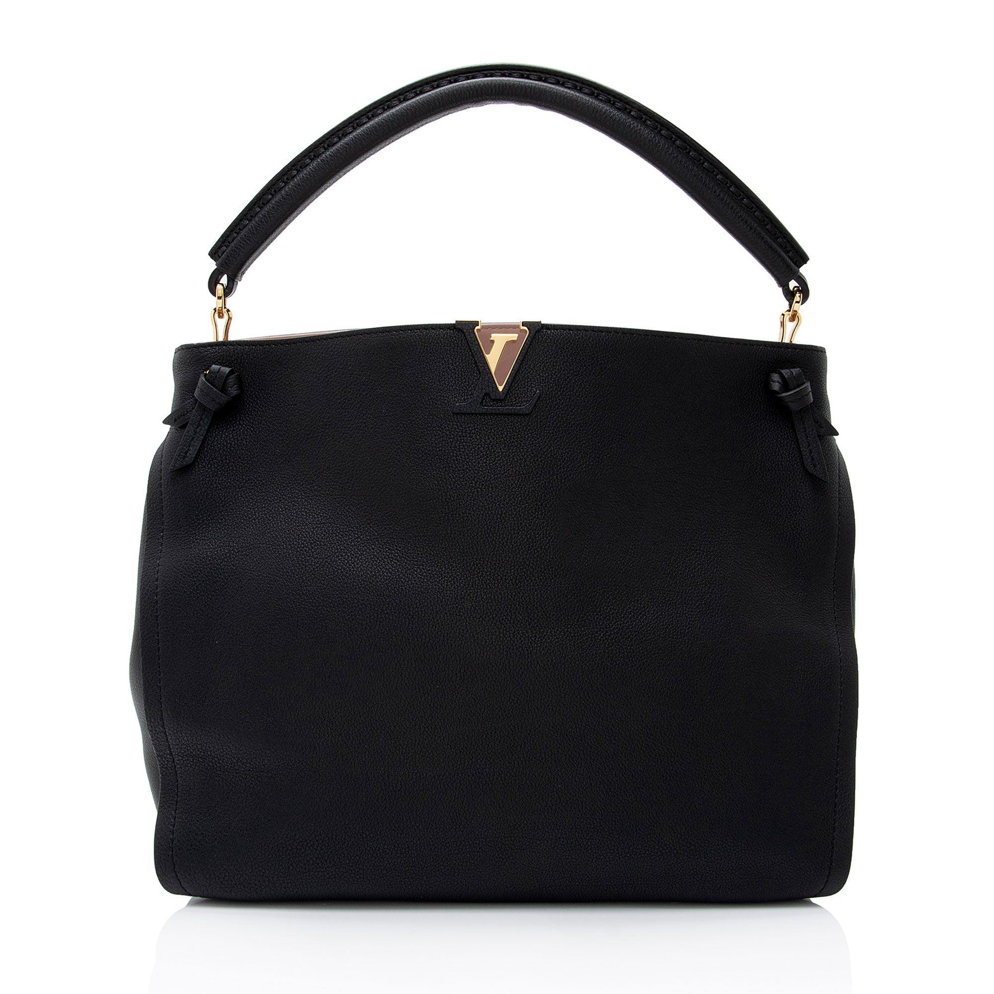 Louis Vuitton Calfskin Tournon Hobo (SHF-Wt17r6)