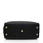 Louis Vuitton Calfskin Tufted Monogram Canvas On My Side MM Tote (SHF-QMhDUi)