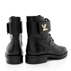 Louis Vuitton Calfskin Wonderland Ranger LV Twist Boots - Size 8.5 / 38.5