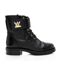 Louis Vuitton Calfskin Wonderland Ranger LV Twist Boots - Size 8.5 / 38.5