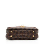 Louis Vuitton Damier Ebene Calfskin Clapton PM Shoulder Bag (SHF-XlUAPG)