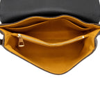 Louis Vuitton Damier Ebene Calfskin Clapton PM Shoulder Bag (SHF-1qRtRy)