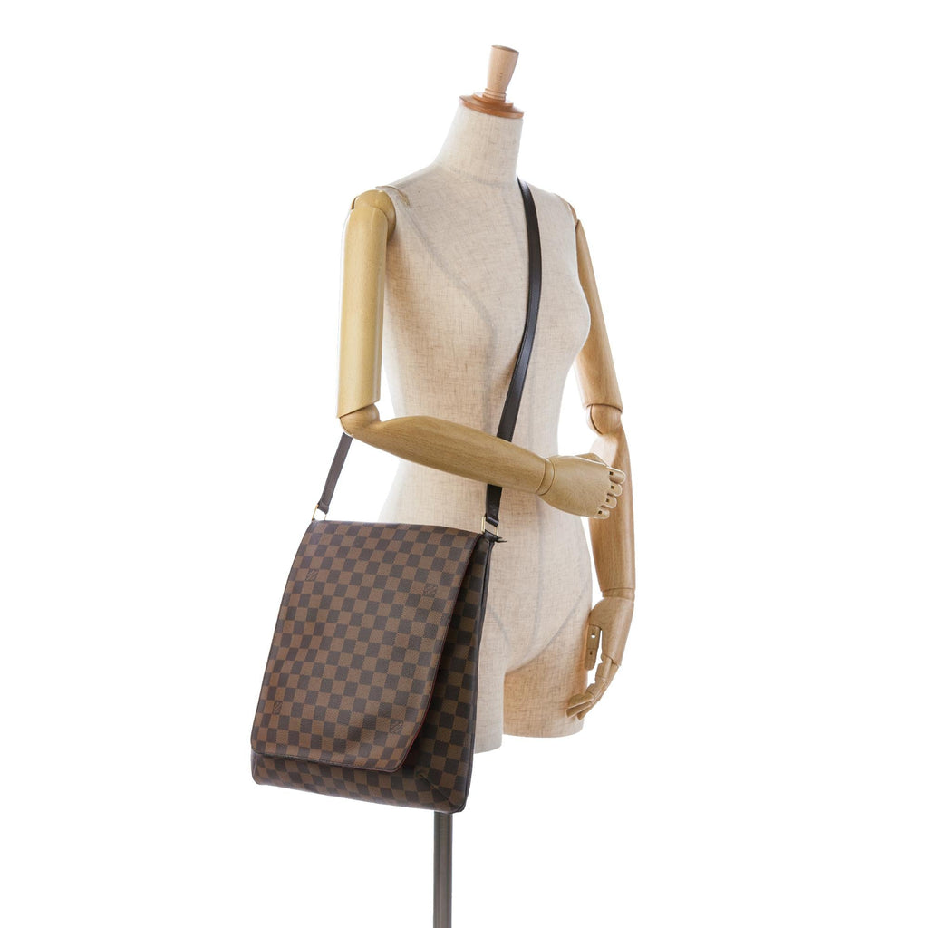 Louis Vuitton Damier Ebene Musette Salsa GM (SHG-R0kTBF)