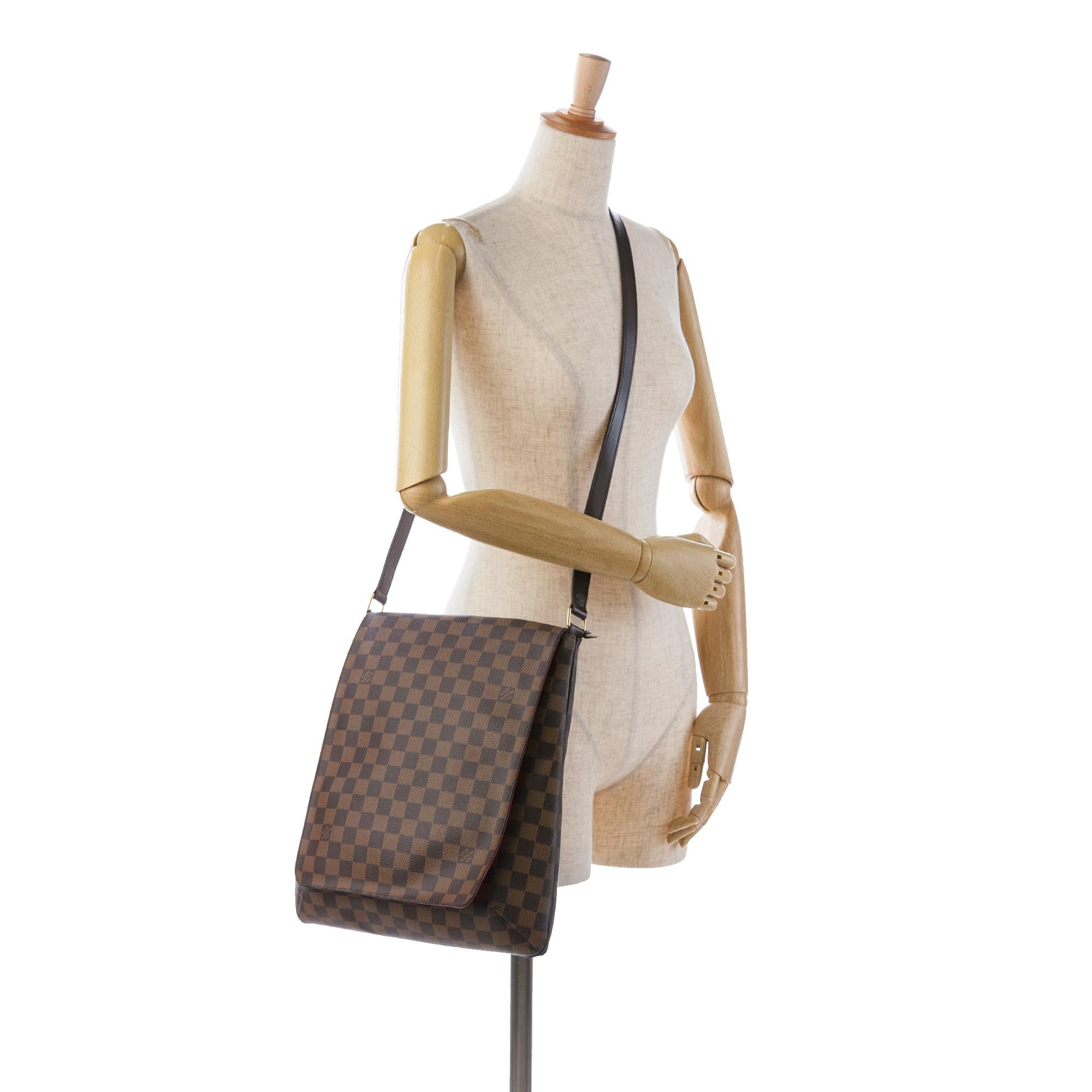 Louis Vuitton Damier Ebene Musette Salsa GM (SHG-R0kTBF)