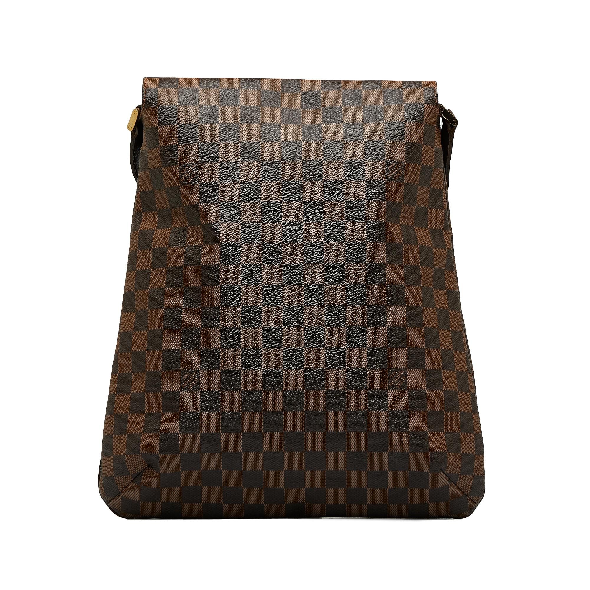 Louis Vuitton Damier Ebene Musette Salsa Long Strap (SHG-BUnnLc)