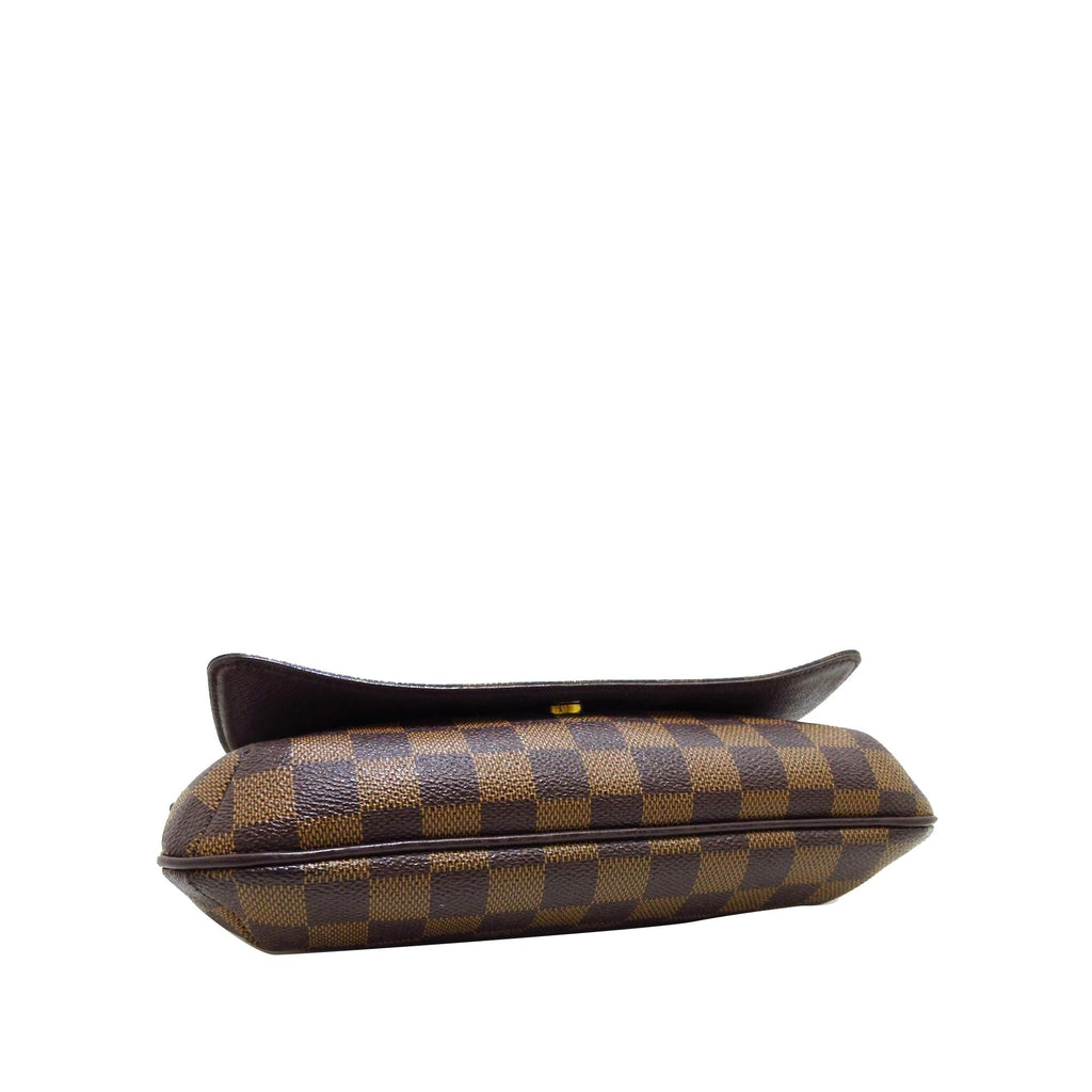 Louis Vuitton Damier Ebene Musette Tango Short Strap (SHG-e3sq6r)