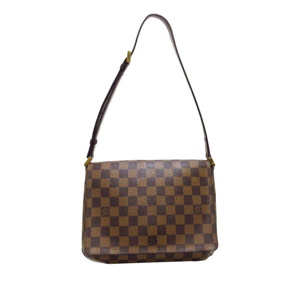 Louis Vuitton Damier Ebene Musette Tango Short Strap (SHG-e3sq6r)