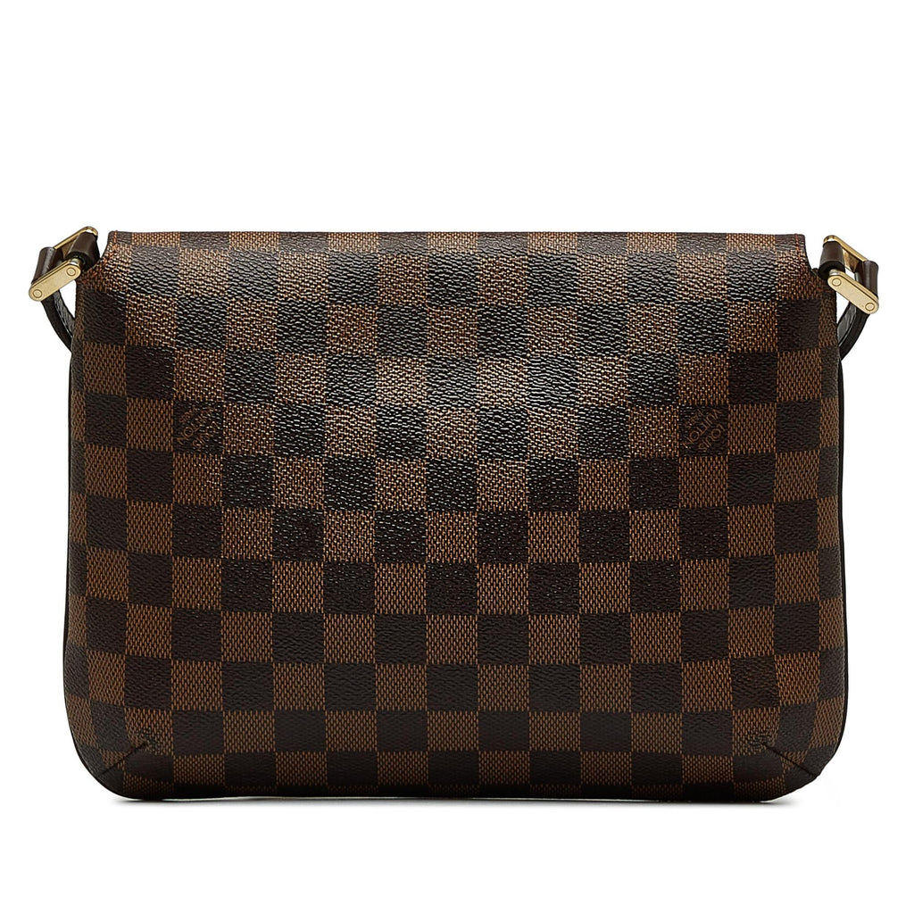 Louis Vuitton Damier Ebene Musette Tango Short Strap (SHG-ot5iHw)