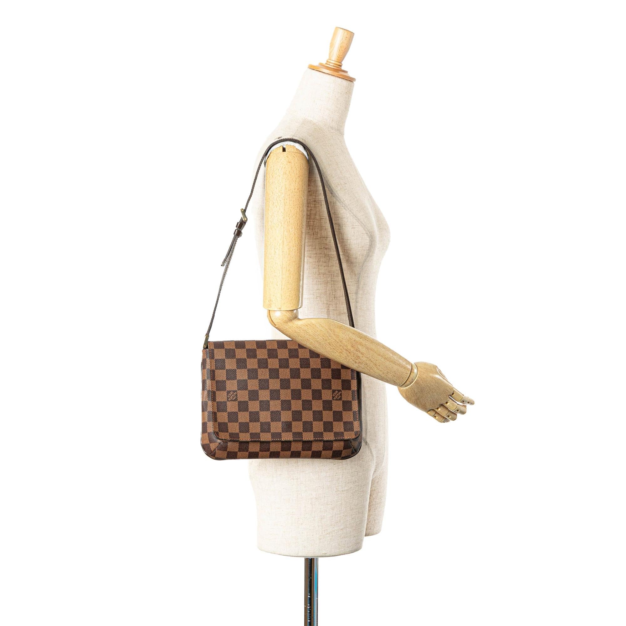 Louis Vuitton Damier Ebene Musette Tango Short Strap