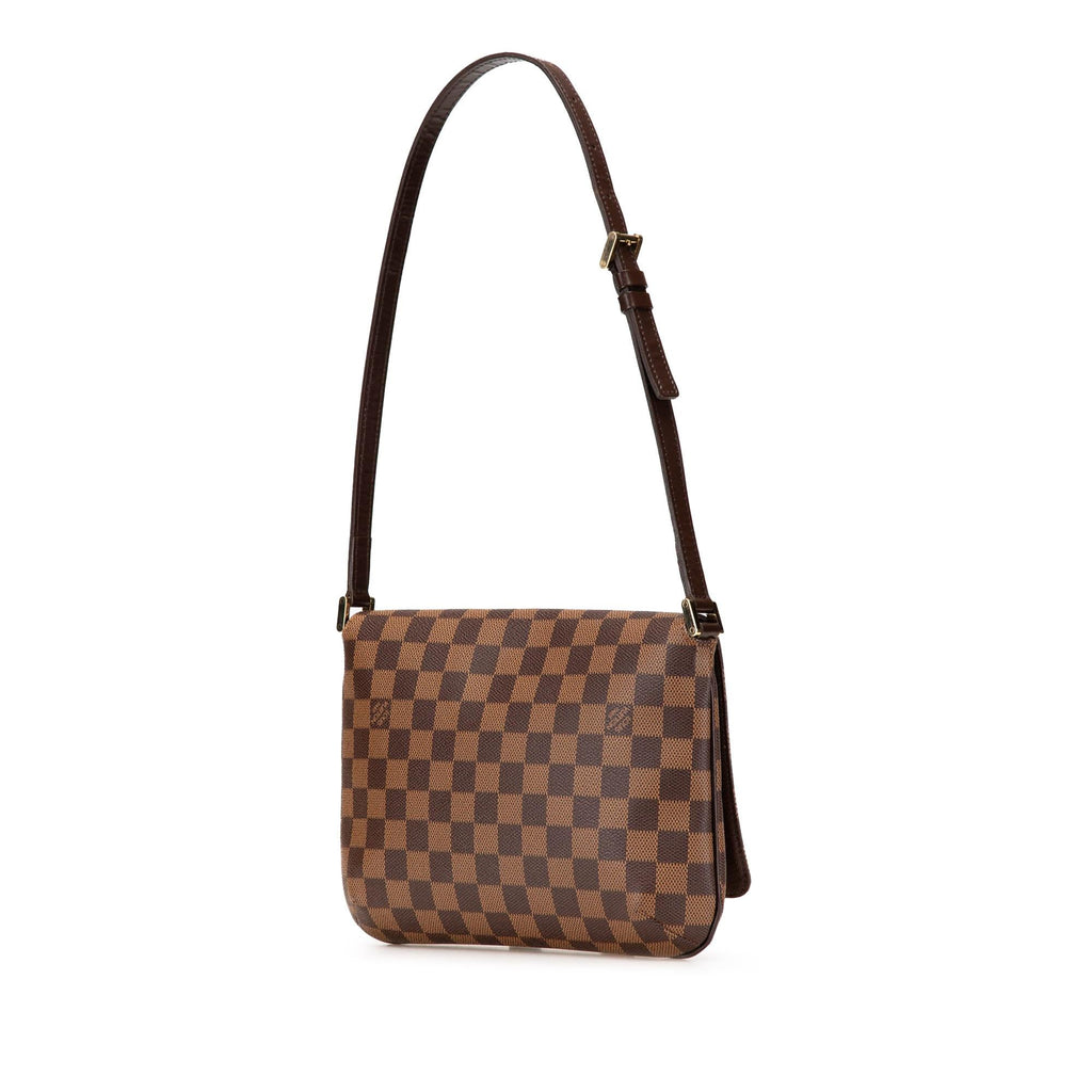 Louis Vuitton Damier Ebene Musette Tango Short Strap