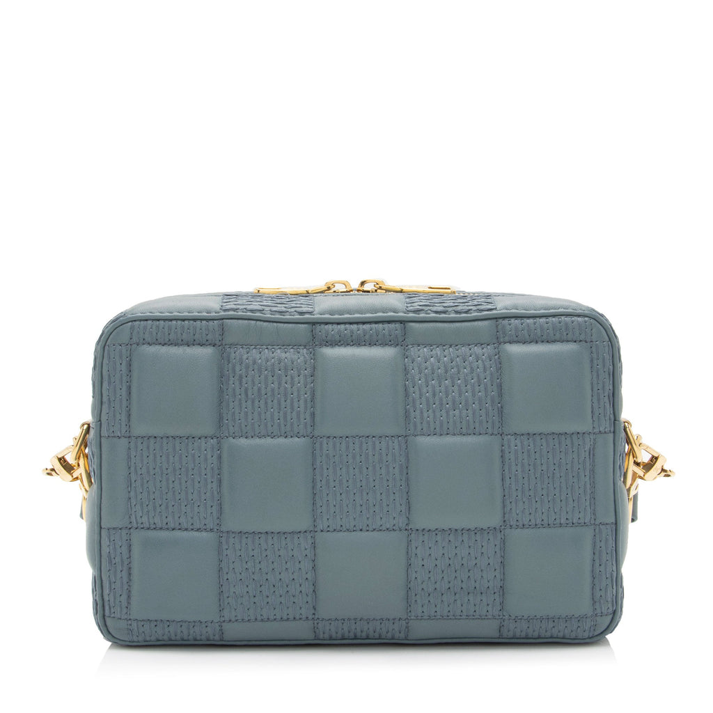 Louis Vuitton Damier Quilt Lambskin Troca PM Shoulder Bag (SHF-uMDcvw)