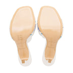 Louis Vuitton Embossed Lambskin Monogram By The Pool Revival Mules - Size 9 / 39