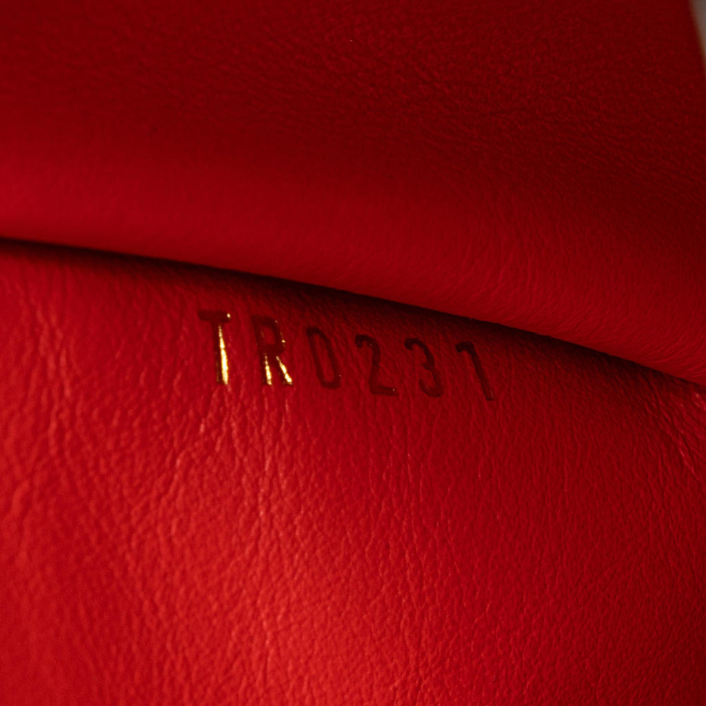 Louis Vuitton Giant Monogram Embroidered Canvas Calfskin Braided Capucines BB Bag (SHF-23587)
