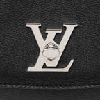 Louis Vuitton Grained Calfskin Lockme Ever MM Satchel (SHF-wlXBsa)
