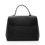 Louis Vuitton Grained Calfskin Lockme Ever MM Satchel (SHF-OiIBfz)