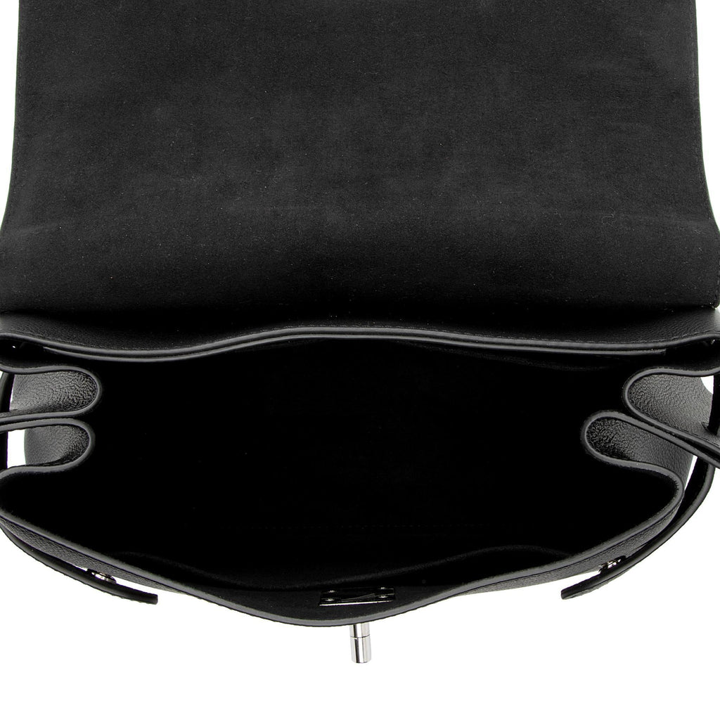 Louis Vuitton Grained Calfskin Lockme Ever MM Satchel (SHF-OiIBfz)