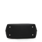 Louis Vuitton Grained Calfskin Lockme Ever MM Satchel (SHF-xxWmqD)