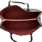Louis Vuitton Grained Calfskin Lockme Shopper Tote (SHF-21964)
