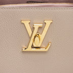 Louis Vuitton Grained Calfskin Lockme Shopper Tote (SHF-rjiNdJ)