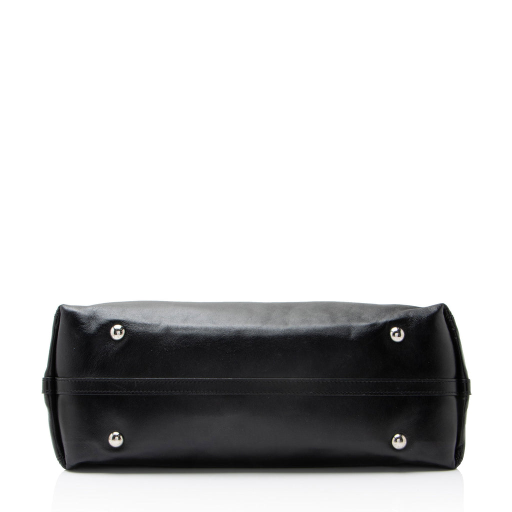 Louis Vuitton Lambskin CarryAll Vibe MM Shoulder Bag