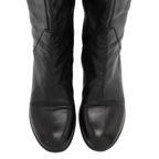 Louis Vuitton Lambskin LV Over the Knee Boots - Size 7.5 / 37.5 (SHF-rbraiU)