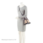 Louis Vuitton Lambskin Malletage Alma BB Satchel