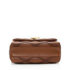 Louis Vuitton Lambskin Malletage GO-14 MM Top Handle (SHF-vVtcbn)