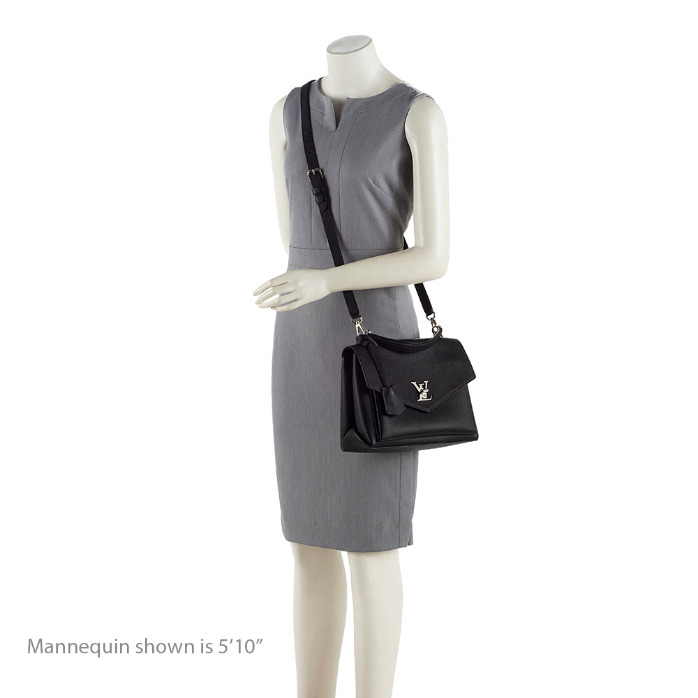 Louis Vuitton Calfskin Mylockme Satchel (SHF-18939)