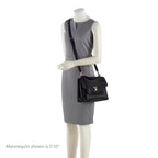 Louis Vuitton Calfskin Mylockme Satchel (SHF-18939)