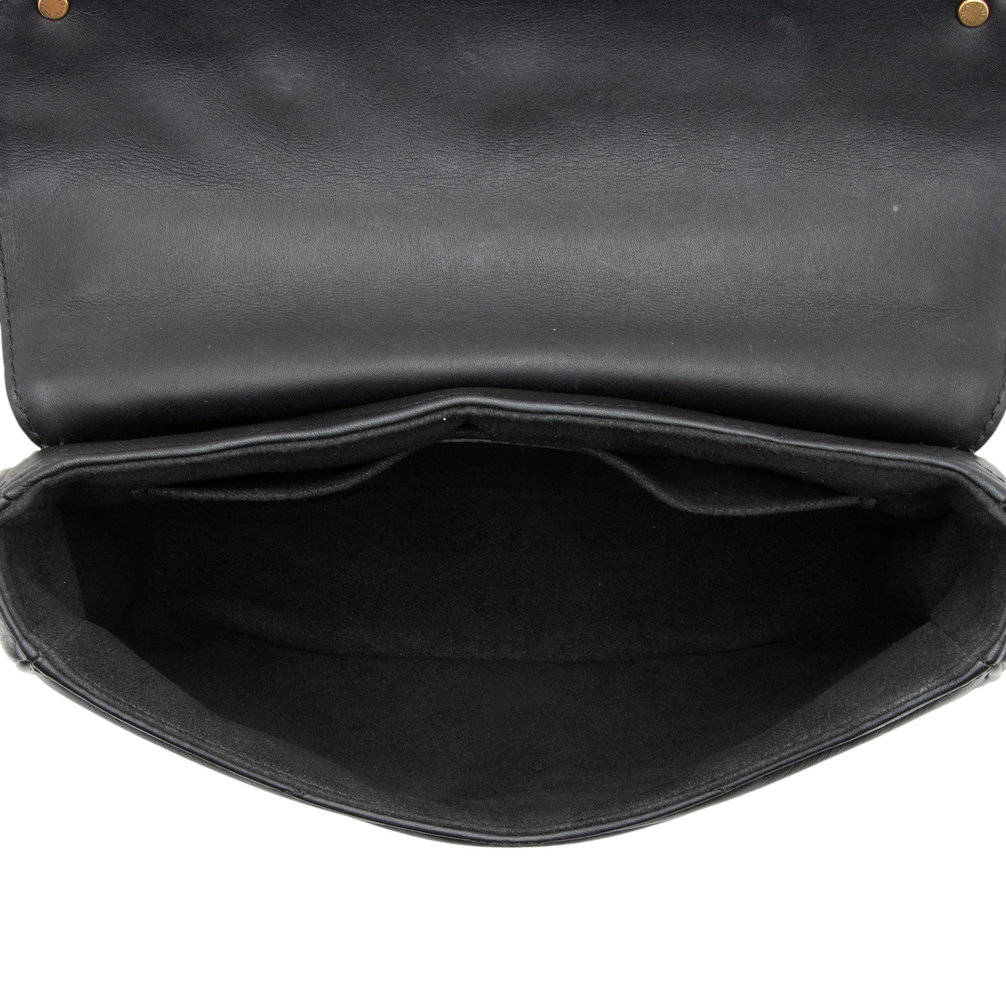 Louis Vuitton Limited Edition Calfskin Patches New Wave Chain MM Shoulder Bag (SHF-rK1e8I)