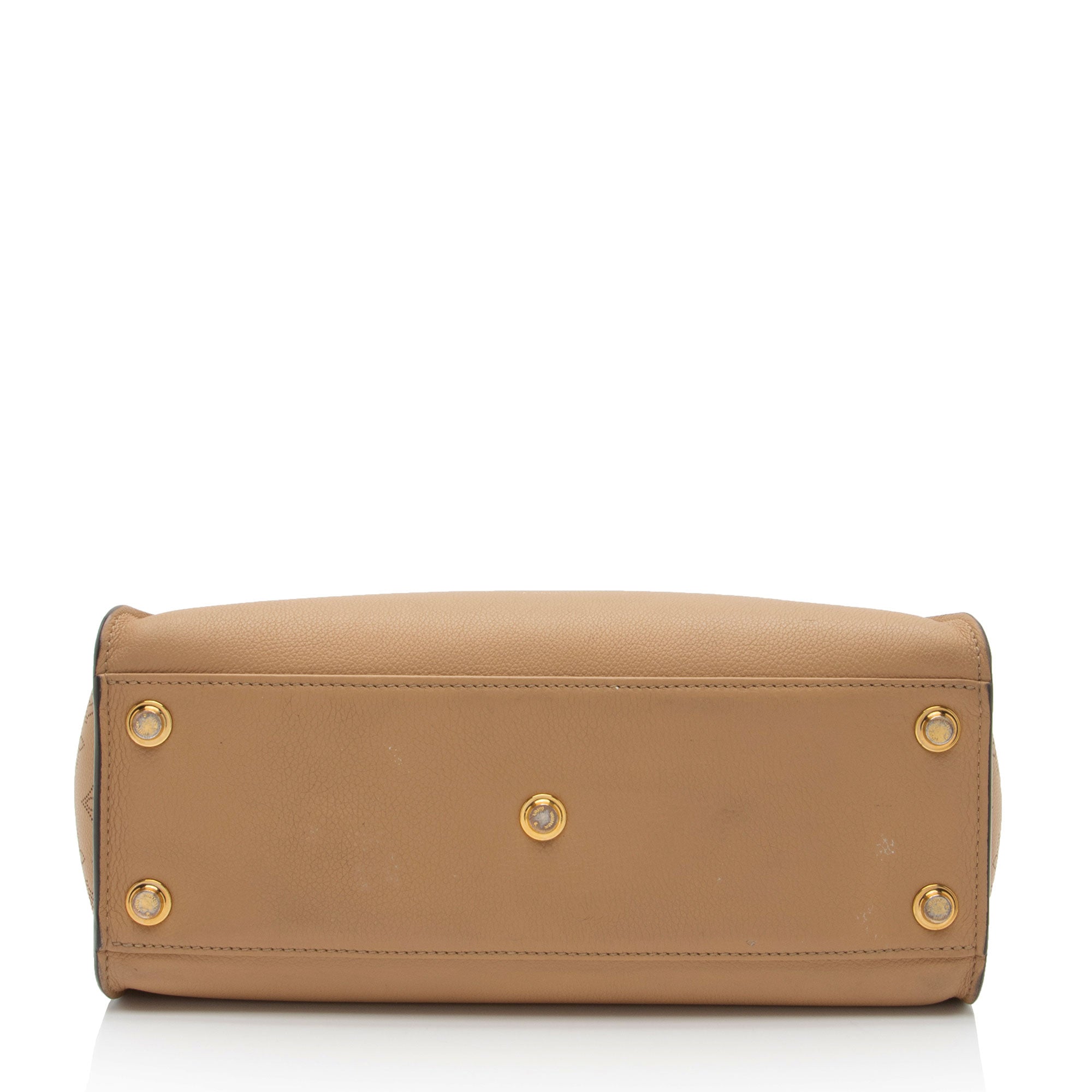 Louis Vuitton Mahina Calfskin On My Side MM Tote (SHF-C4Ei6m)