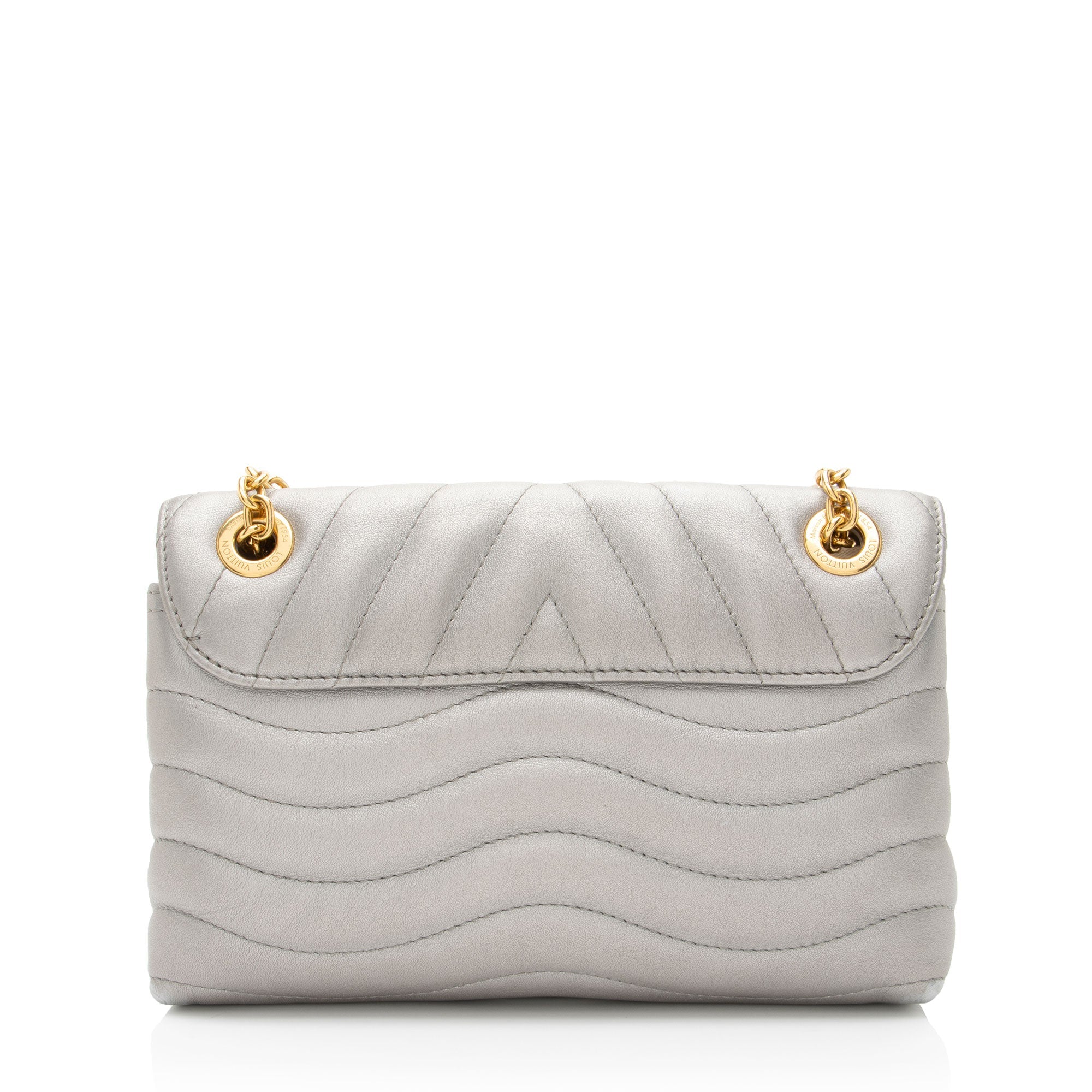 Louis Vuitton Metallic Calfskin New Wave Chain Shoulder Bag
