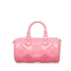 Louis Vuitton Monogram Calfskin Bubblegram Papillon BB (SHG-Roo25U)