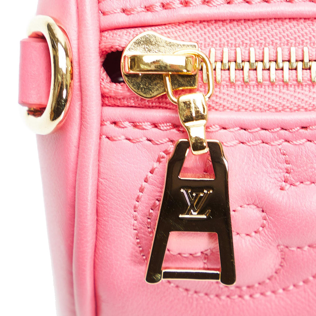 Louis Vuitton Monogram Calfskin Bubblegram Papillon BB (SHG-Roo25U)