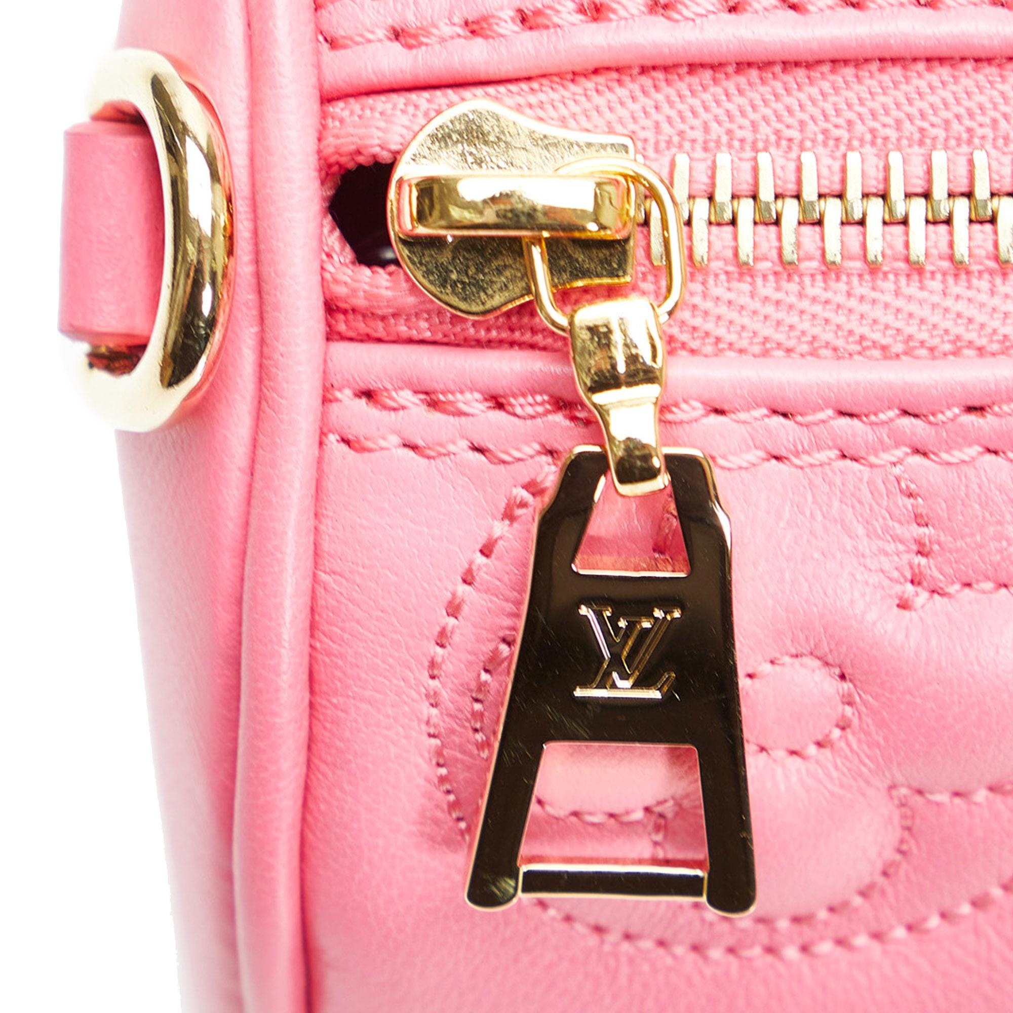 Louis Vuitton Monogram Calfskin Bubblegram Papillon BB (SHG-Roo25U)