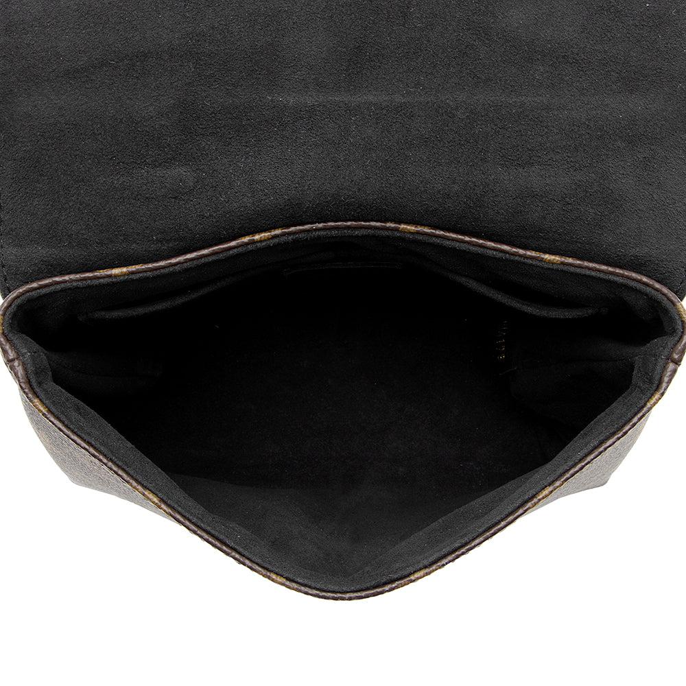 Louis Vuitton Monogram Canvas Calfskin Locky BB Satchel (SHF-BM8gZ0)
